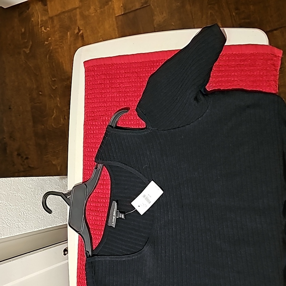 Lane Bryant sweater top black size 22/24